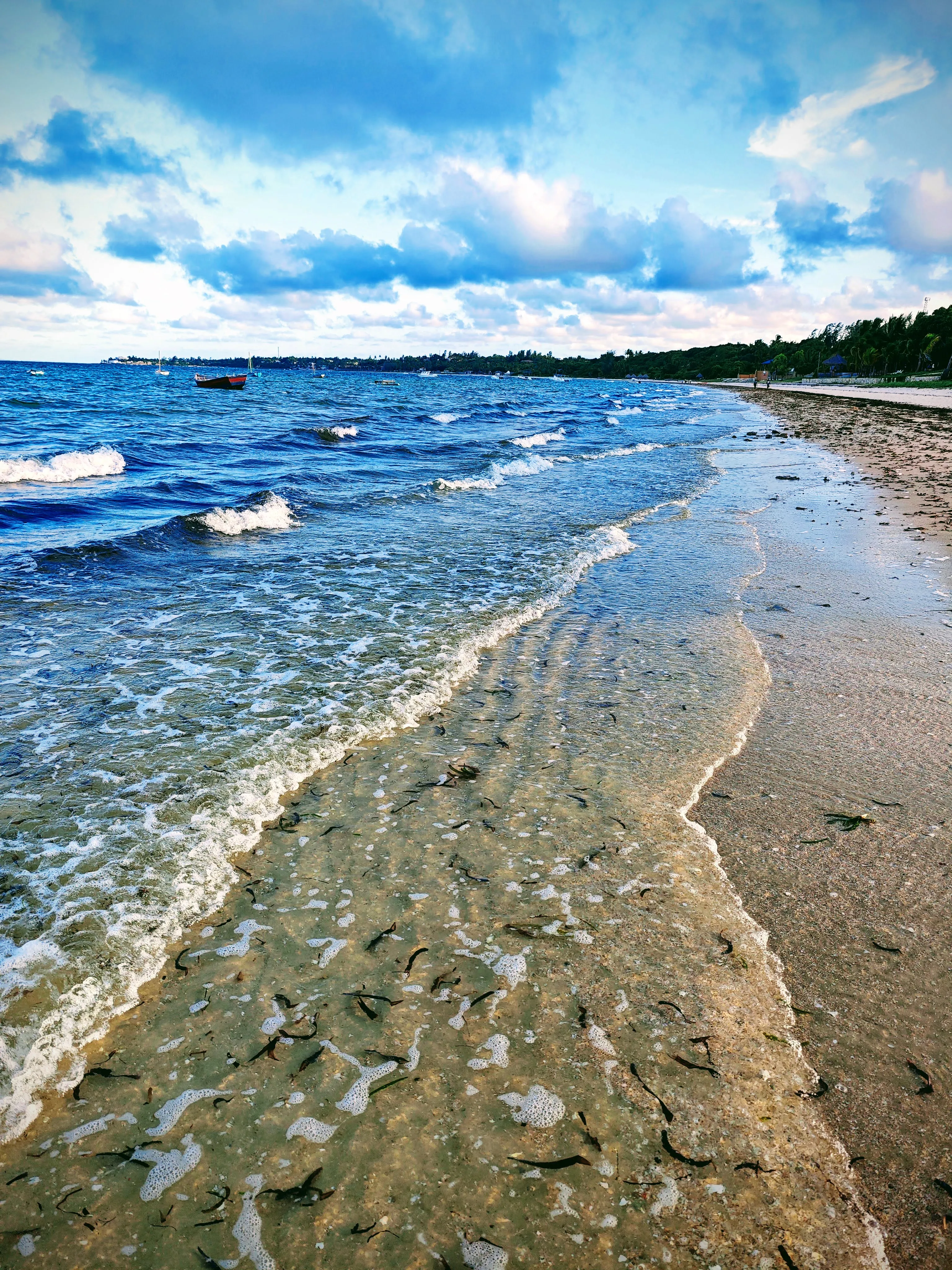 The beach at Vilankulo, Mozambique